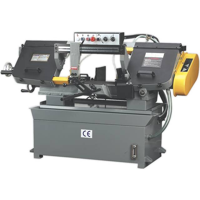 Sealey sm353ce bandsaw 400mm horizontal hydraulic arm