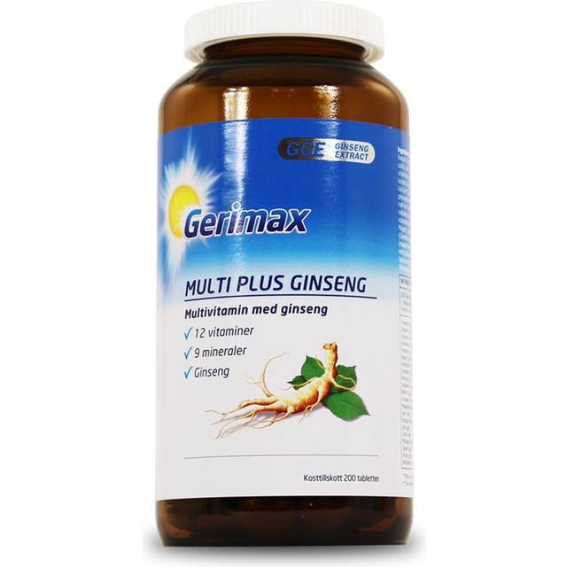 Gerimax 200 tabletter