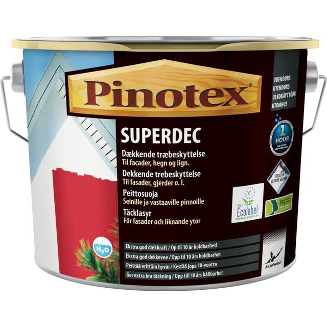 Pinotex Superdec held&#230;kkende gr&#229; RAL 7016 5 liter