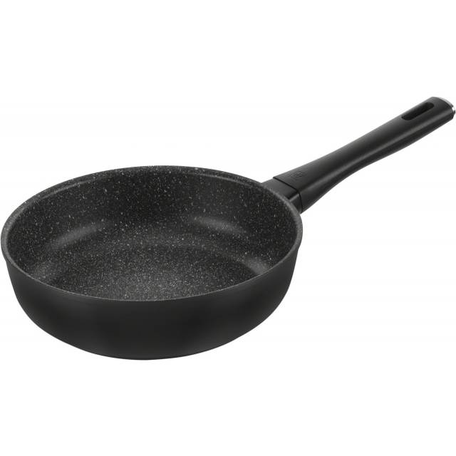 ZWILLING Marquina Plus 24 cm Non-Stick High Frying Pan, Suitable for All Heat Sources Including Induction, Black
