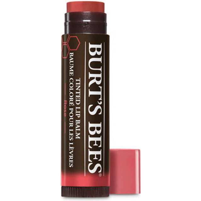 Burt&#39;s Bees 100% Natural Tinted Lip Balm Rose with Shea Butter & Botanical Waxes 1 Lip Balm