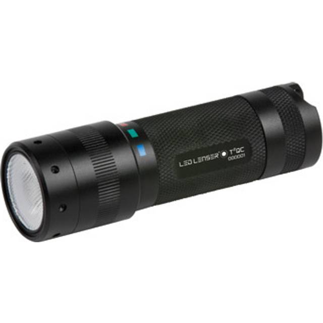 LED LENSER STAVLAMPA T2QC 4 FÄRG LEDLENSE R VITT RÖTT BLÅTT GRÖN