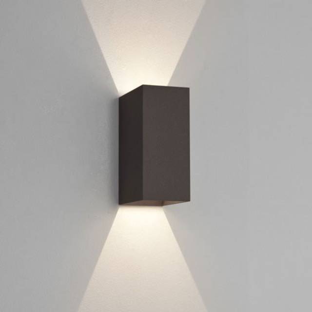 Astro Oslo 160 LED Textured Black Wall Light