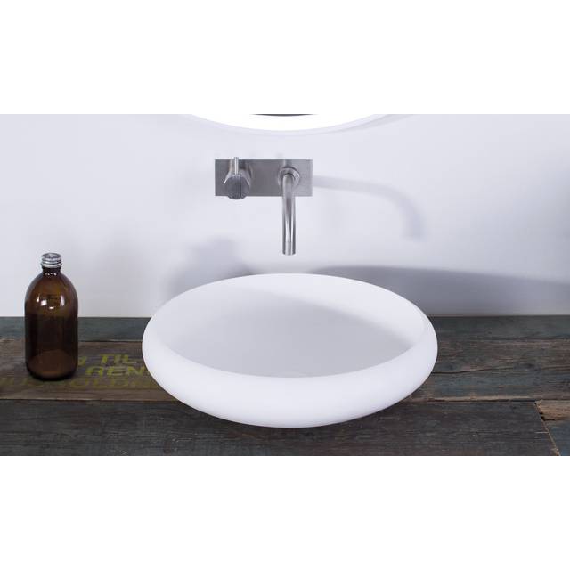 Tvättställ Copenhagen Bath Rosenborg Rund Solid Surface Ø40 cm