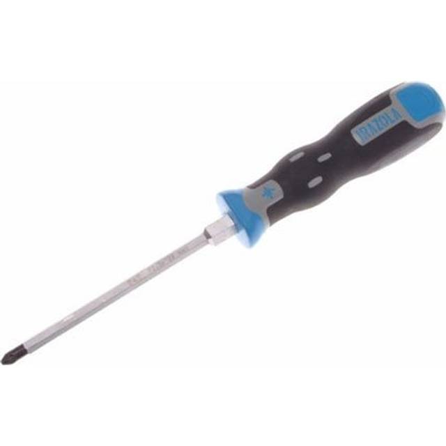 Bahco Tekno+ Strike Through Shank Pozi Screwdriver PZ2 125mm