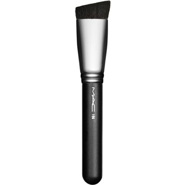 Mac Black Flat Top Foundation Brush - BLACK