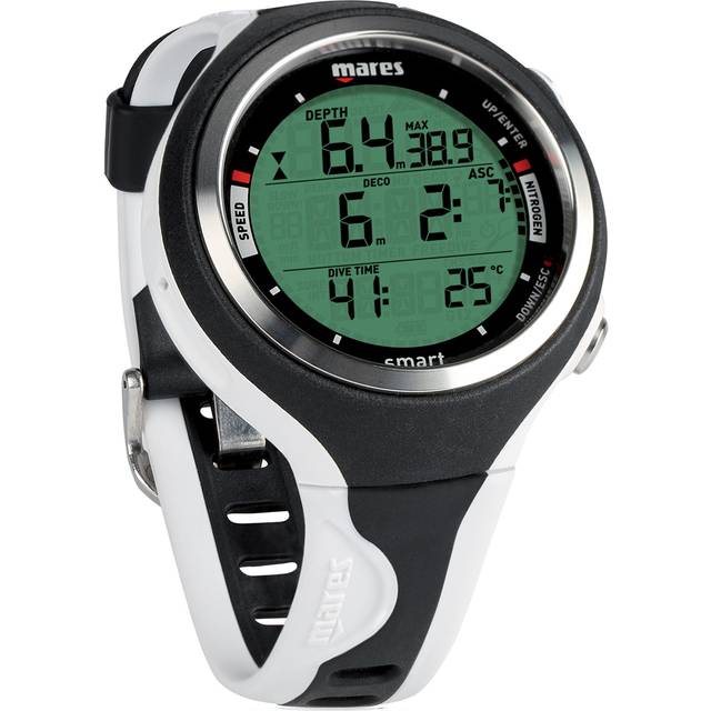 Mares Scuba Smart Dive Computer - Black/White