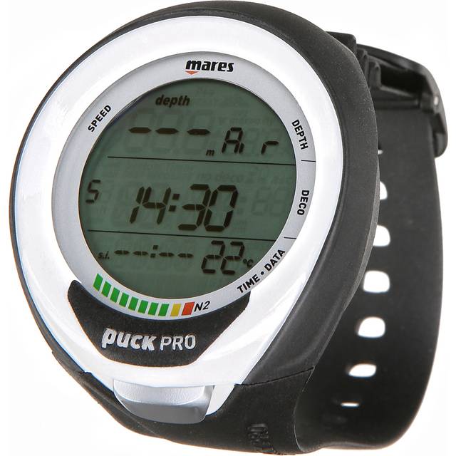 Mares Unisex vuxen Puck Pro Plus dyk dator smart – svart, en storlek