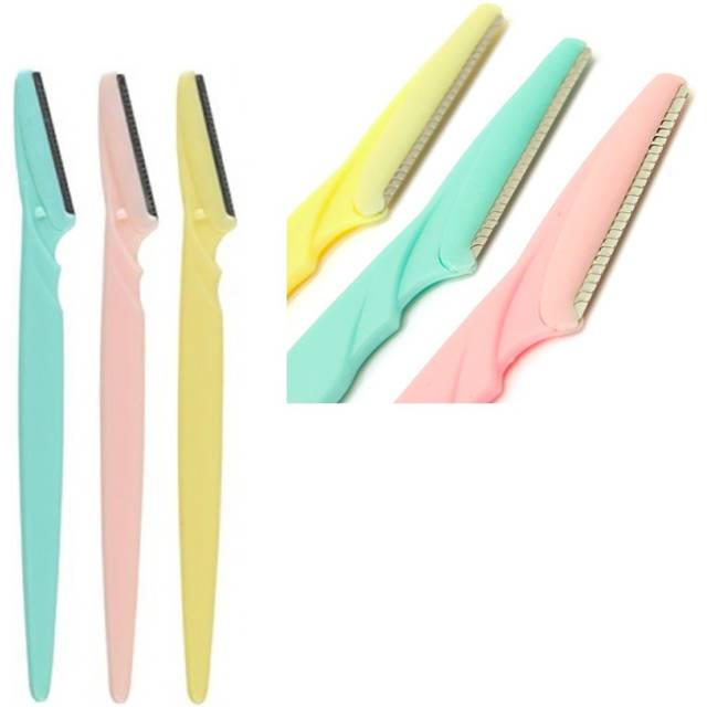 3 st Tineke ögonbryn säkerhetsrakblad/deraplaneringsverktyg för ansikte/bikini-/kroppshår