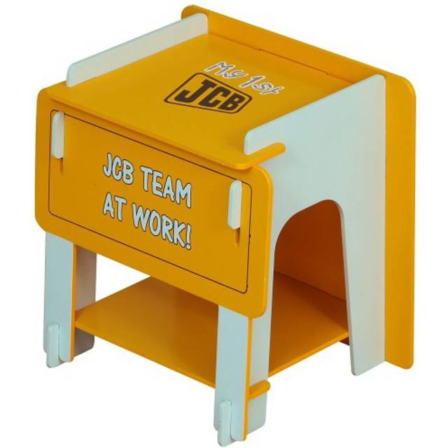 KIDSAW JCB Bedside Storage, Yellow