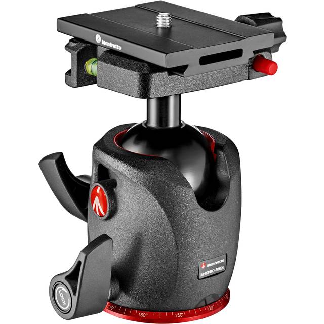 Manfrotto XPRO magnesium ball head with Top Lock quick-release plate BHQ6
