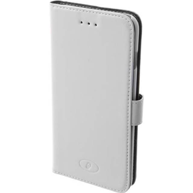 Insmat Exclusive Flip Case - Vikbart fodral för mobiltelefon - genuint läder - svart