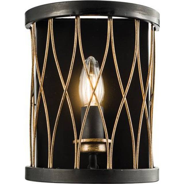 Ensora Lighting Zuri Wall Light, Black