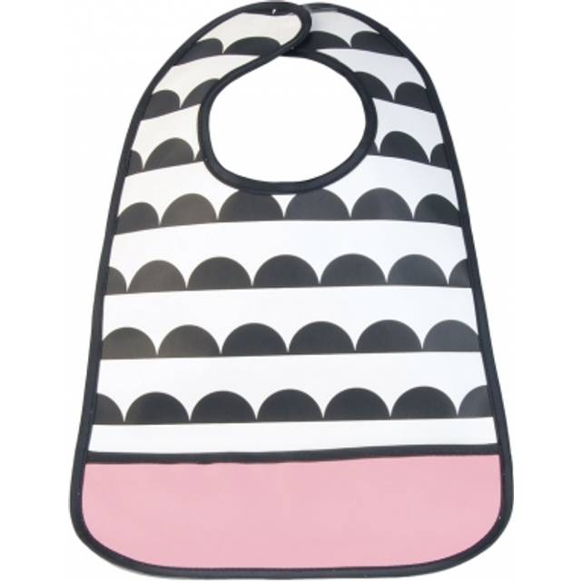 Tullsa haklapp waves, rosa/vit/svart