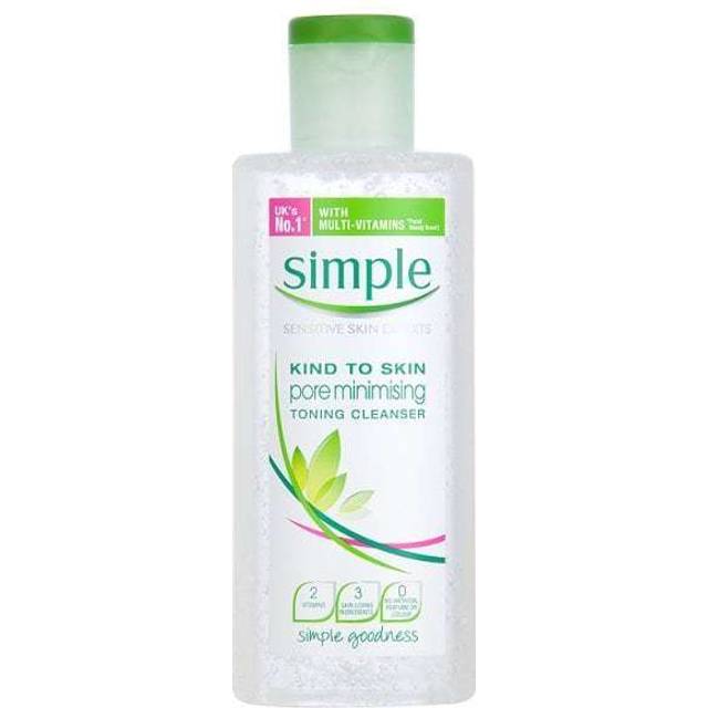 Simple Pore Minimising Toning Cleanser 200ml