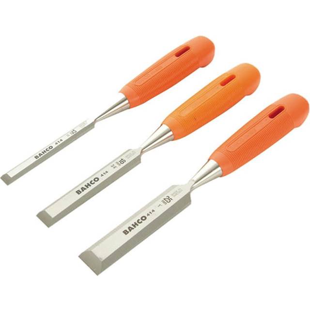 Bahco 414 Bevel Edge Chisel Set, 3 Piece