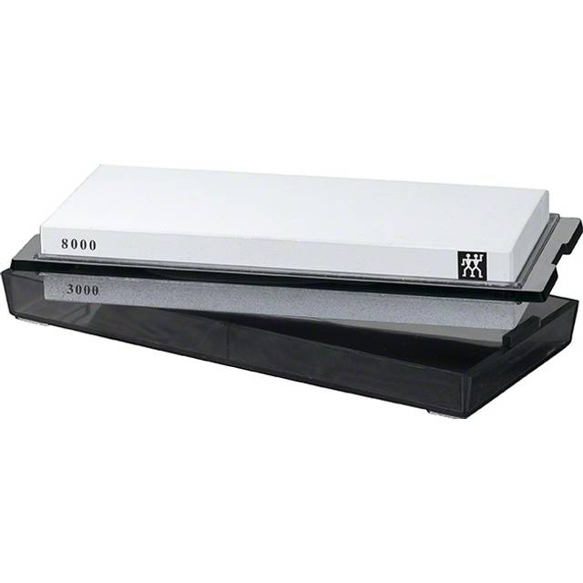 ZWILLING Finishing Stone Pro 3000/8000 Korn, svart för köksknivar
