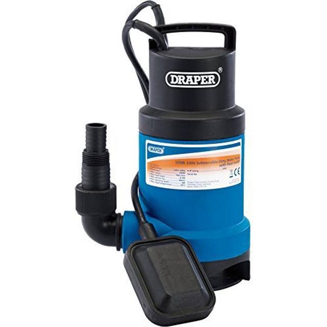 Draper Submersible Dirty Water Pump 166ltr/min