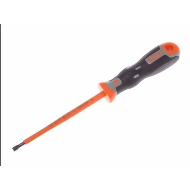 Bahco Tekno+ VDE Insulated Slotted Screwdriver 3mm 100mm