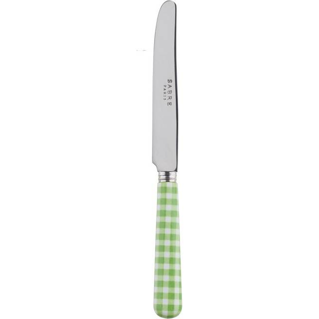 Sabre Gingham Turquoise 17cm Breakfast Knife
