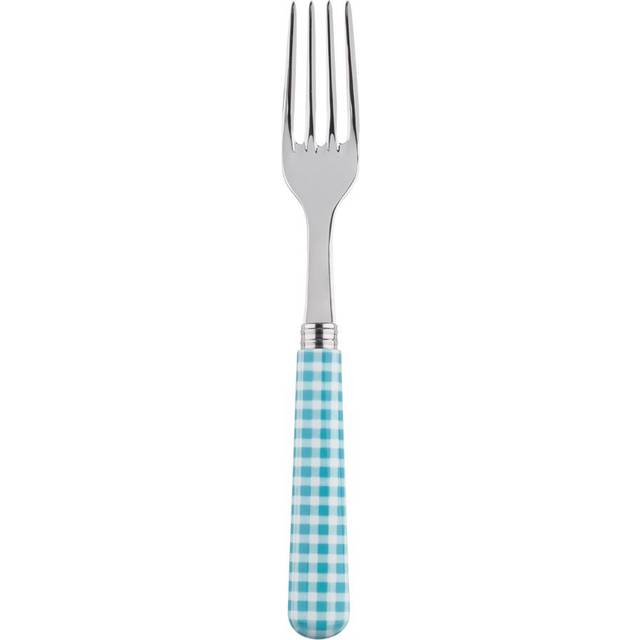 Sabre Gingham Pink 22cm Dinner Fork