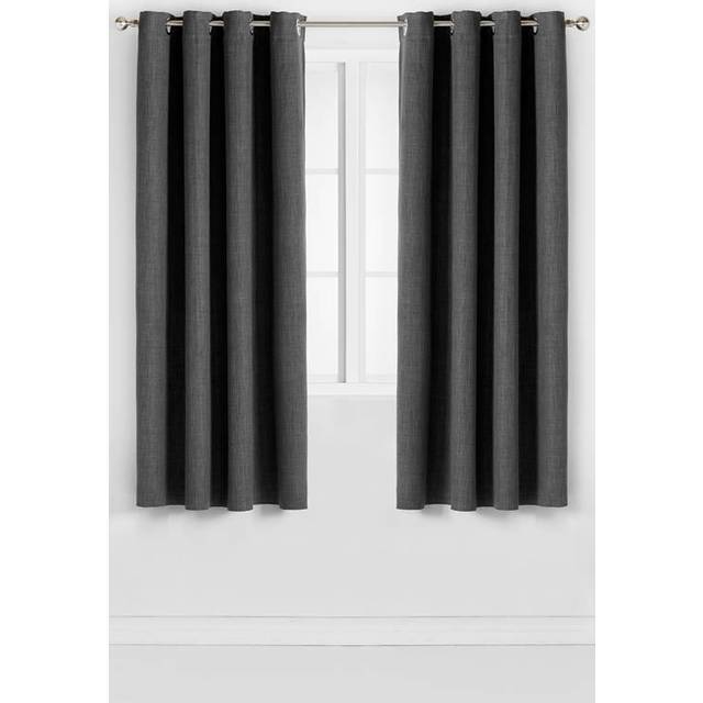 Mörkläggningsgardin enfärgad Ellen 2-pack