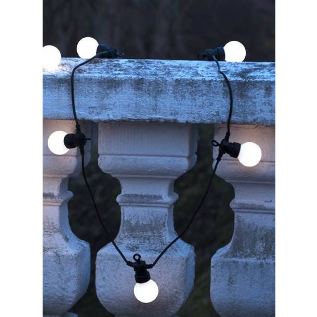 Sirius Lichterkette Lucas Erweiterung 10 LED frosted 3m schwarz