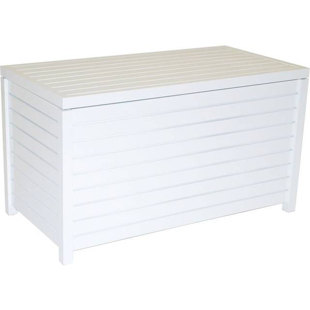 Fri Form dynbox vit aluminium 128x65 cm - Vit