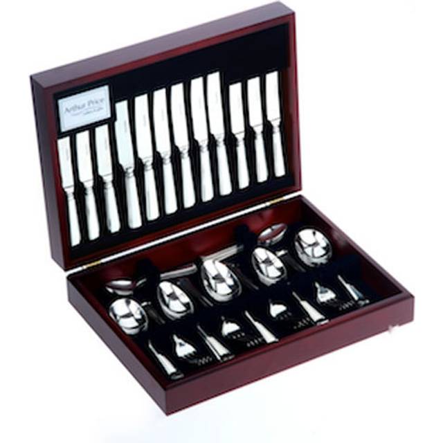 Bead 44 Piece 18/10 Stainless Steel Cutlery Set, Service for 6 (44)