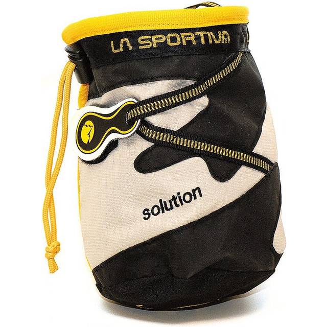 La Sportiva Solution Chalk Bag Kritpåse Storlek One Size Färg svart/vit