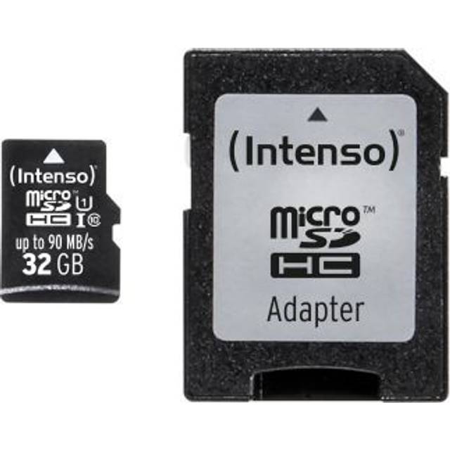 Intenso® 32GB Micro SD UHS-I Pro Minneskort inkl. Adapter