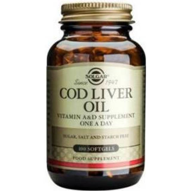Solgar Cod Liver Oil 250 Softgels
