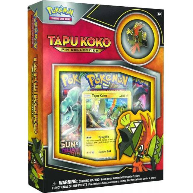 Pokemon TCG Tapu Koko Pin Collection
