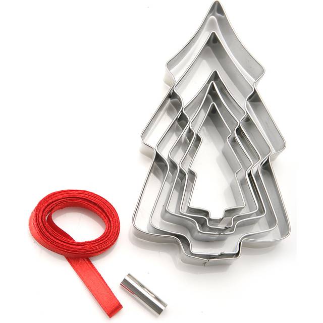Eddingtons Christmas Tree Cookie Cutters, Tree Decoration Kit