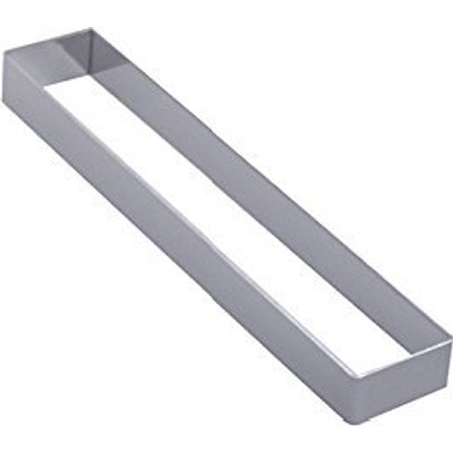 De Buyer Rektangulär ring med vassa hörn 18 cm, 18.01000000000000002 x 3.51 x 2.0099999999998 cm, silver