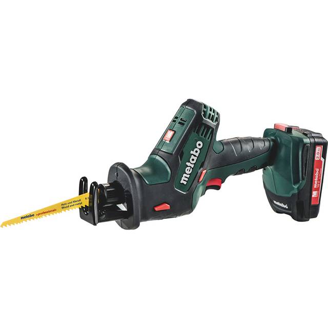 Batteridriven tigersåg Metabo SSE 18 LTX; 18 V; 2x2,0 Ah batt.
