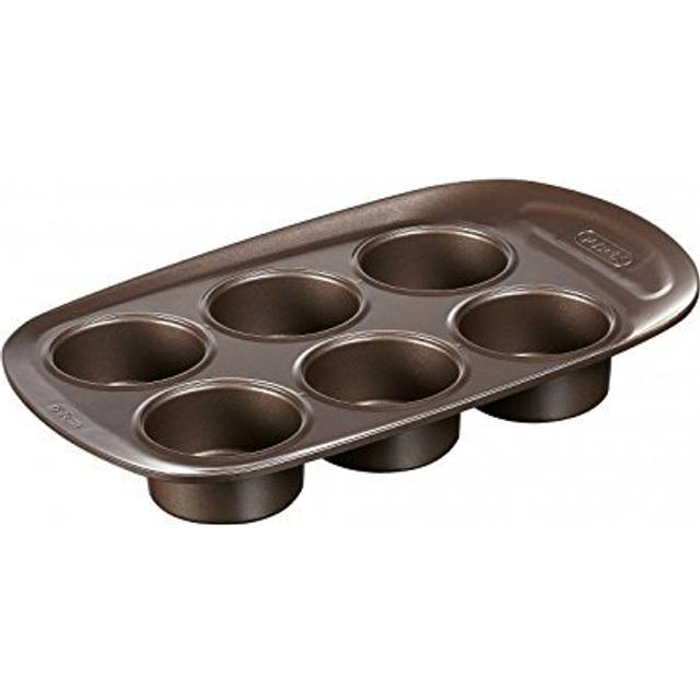 Pyrex asimetriA Metal Easy-Grip 6 Cups Muffin Tray