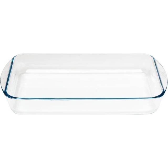 Pyrex Classic Glass Rectangular Roaster High Resistance, 35x23cm