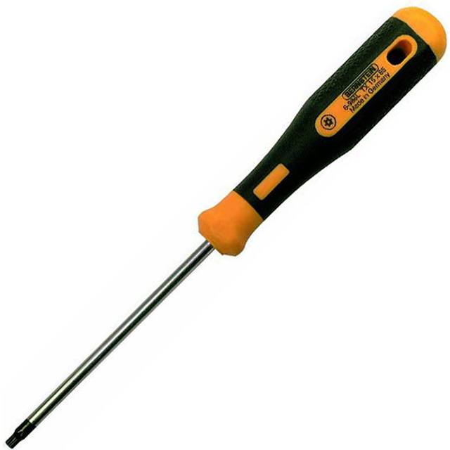 Bernstein 6-985 L TORX-Screwdriver EUROline-Power T 10 With Bore-Hole