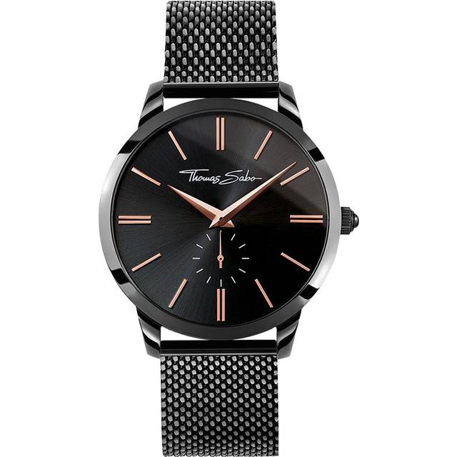Thomas Sabo Watch Rebel At Heart Mens - Black