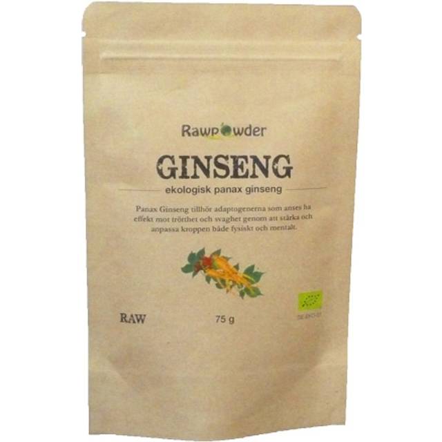 Rawpowder Ginsengpulver Panax 75 gram
