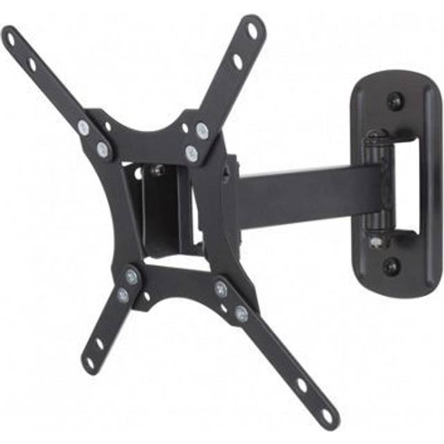 AVF Extendable Tilt and Turn Monitor Wall Mount for Screens up to 39 inch - White, White