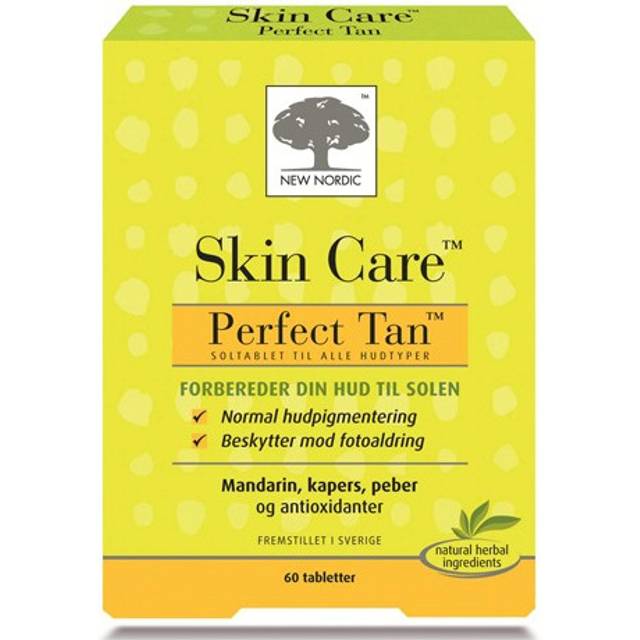 New Nordic Skin Care Perfect Tan - 60 Tabletter