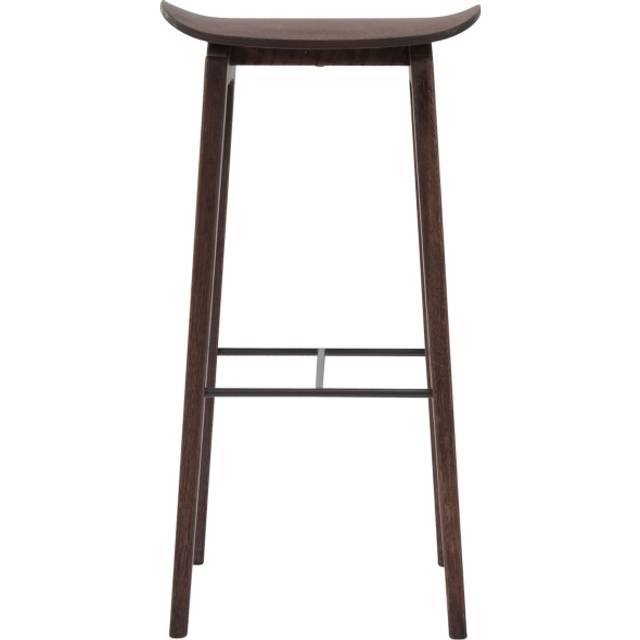 NORR11 NY11 barstol 65 cm Dark smoked oak - Brun