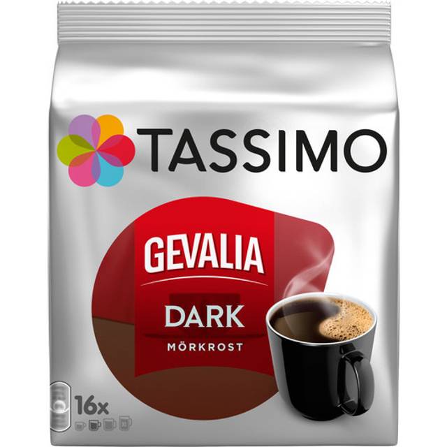 Tassimo kapslar - Gevalia Mörkrost TAS4031544