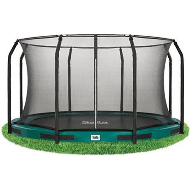 Studsmatta Salta Comfort Edition Inground Svart Ø427Cm