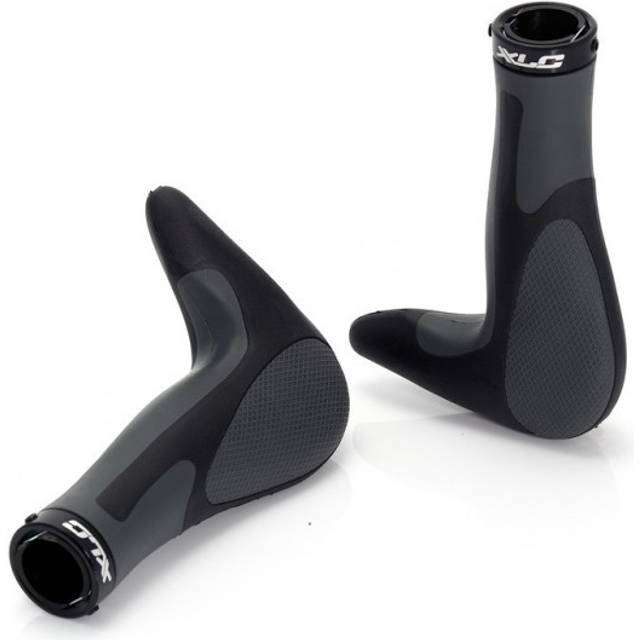 Comfort Locking Grips and Bar Ends, Black - One Size