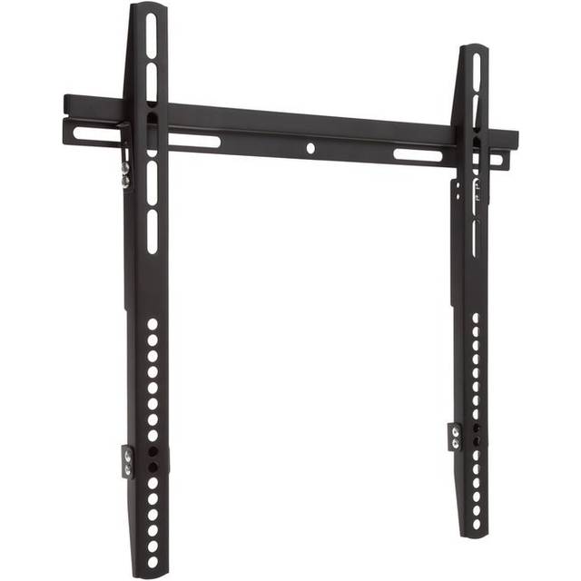 ProperAV Flat TV Wall Bracket (32" - 55" / 40kg Capacity / VESA Max. 400x400) - Black