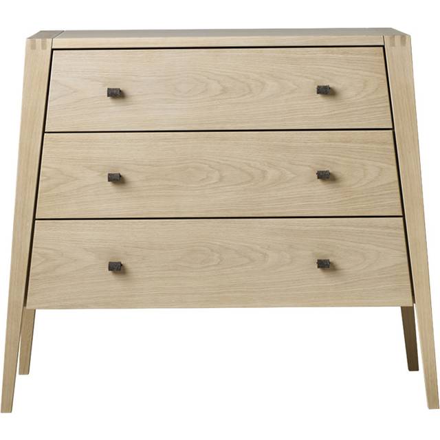 Leander Linea 3 Drawer Dresser in Beech