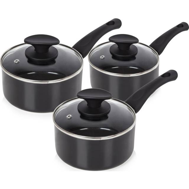 Tower Essentials 3 Piece Pan Set Black